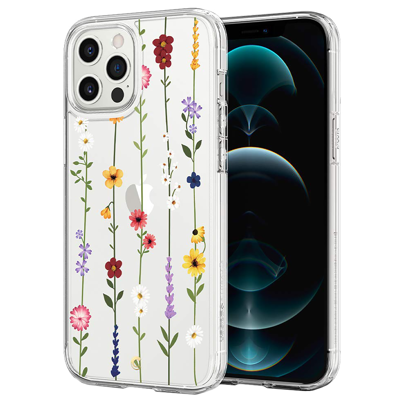 Buy spigen Flower Garden TPU Back Cover for Apple iPhone 12 Pro